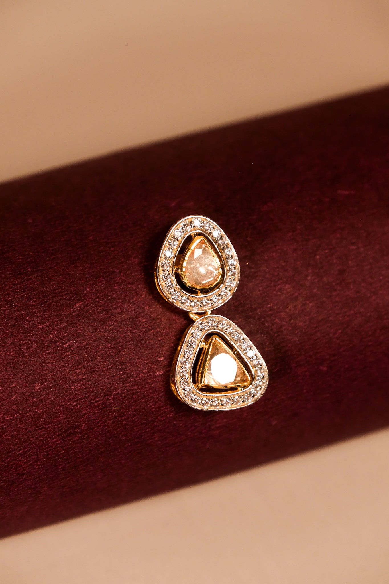 Vaanya Dewdrop Glimmer Studs