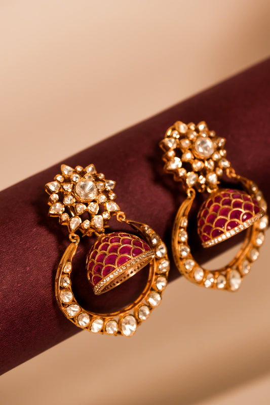 Aabira Gulhira Jhumkas