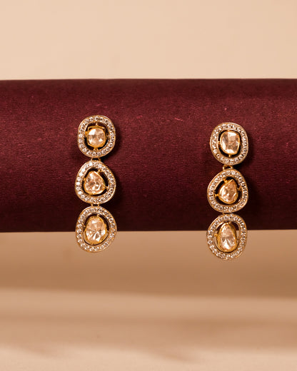 Aarvi Triple Glow Earrings