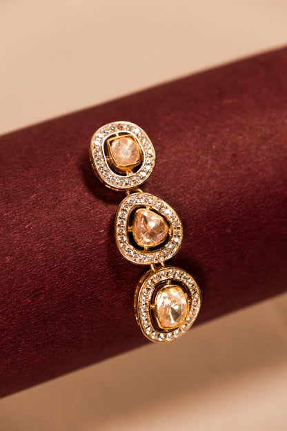 Aarvi Triple Glow Earrings