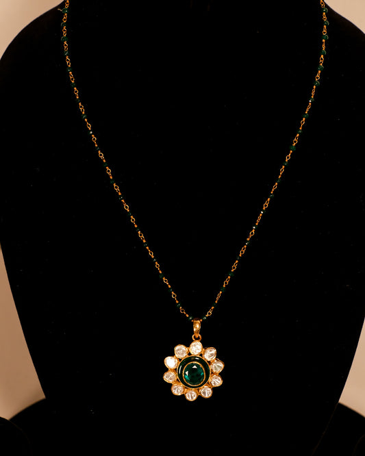 Vasanti Padma Bloom Pendant and Chain