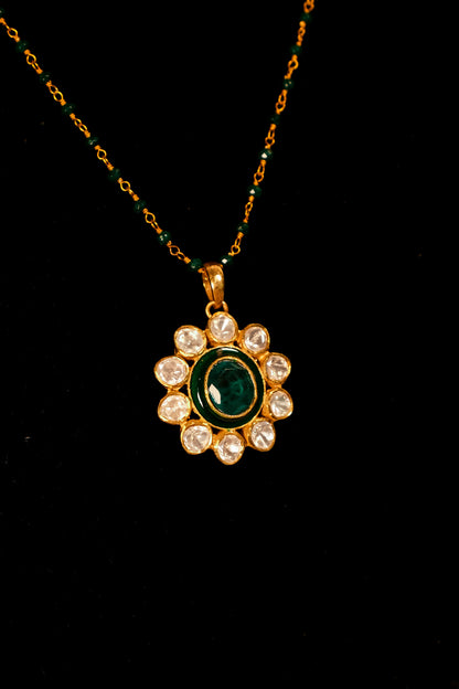 Vasanti Padma Bloom Pendant and Chain