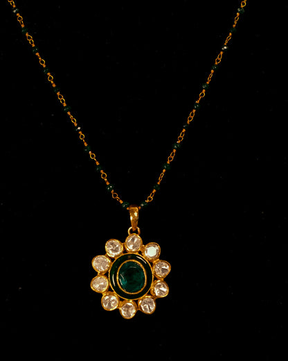 Vasanti Padma Bloom Pendant and Chain