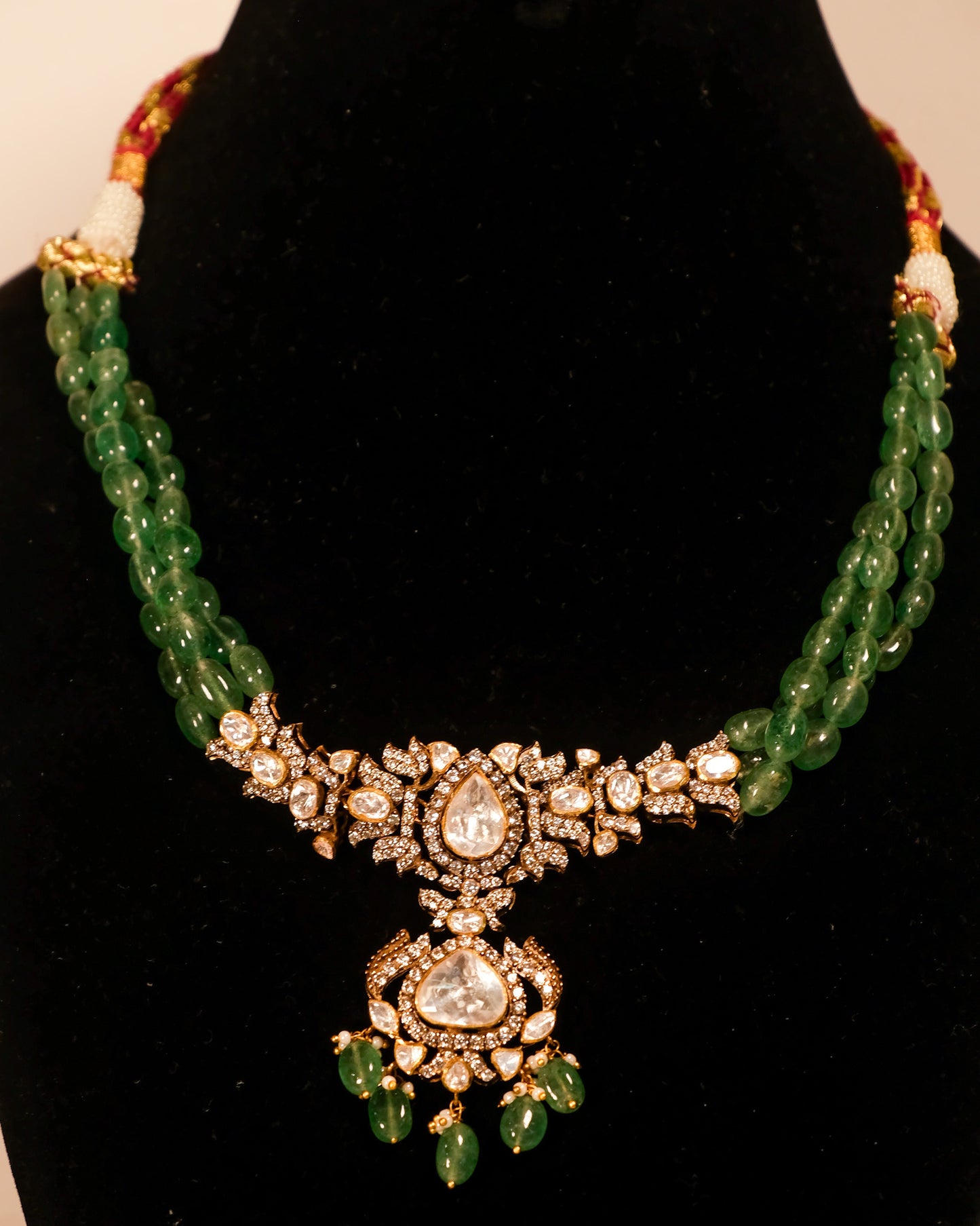 Nayantara Drape Necklace and Earring Set