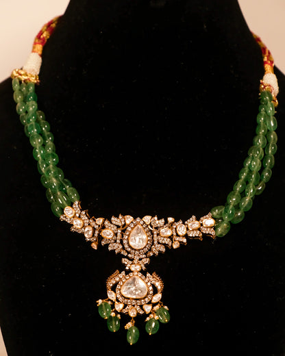 Nayantara Drape Necklace and Earring Set