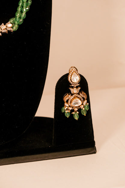 Nayantara Drape Necklace and Earring Set