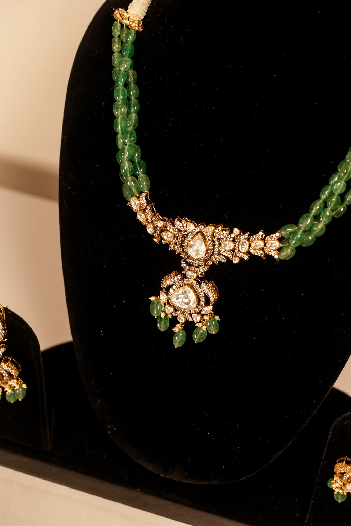 Nayantara Drape Necklace and Earring Set