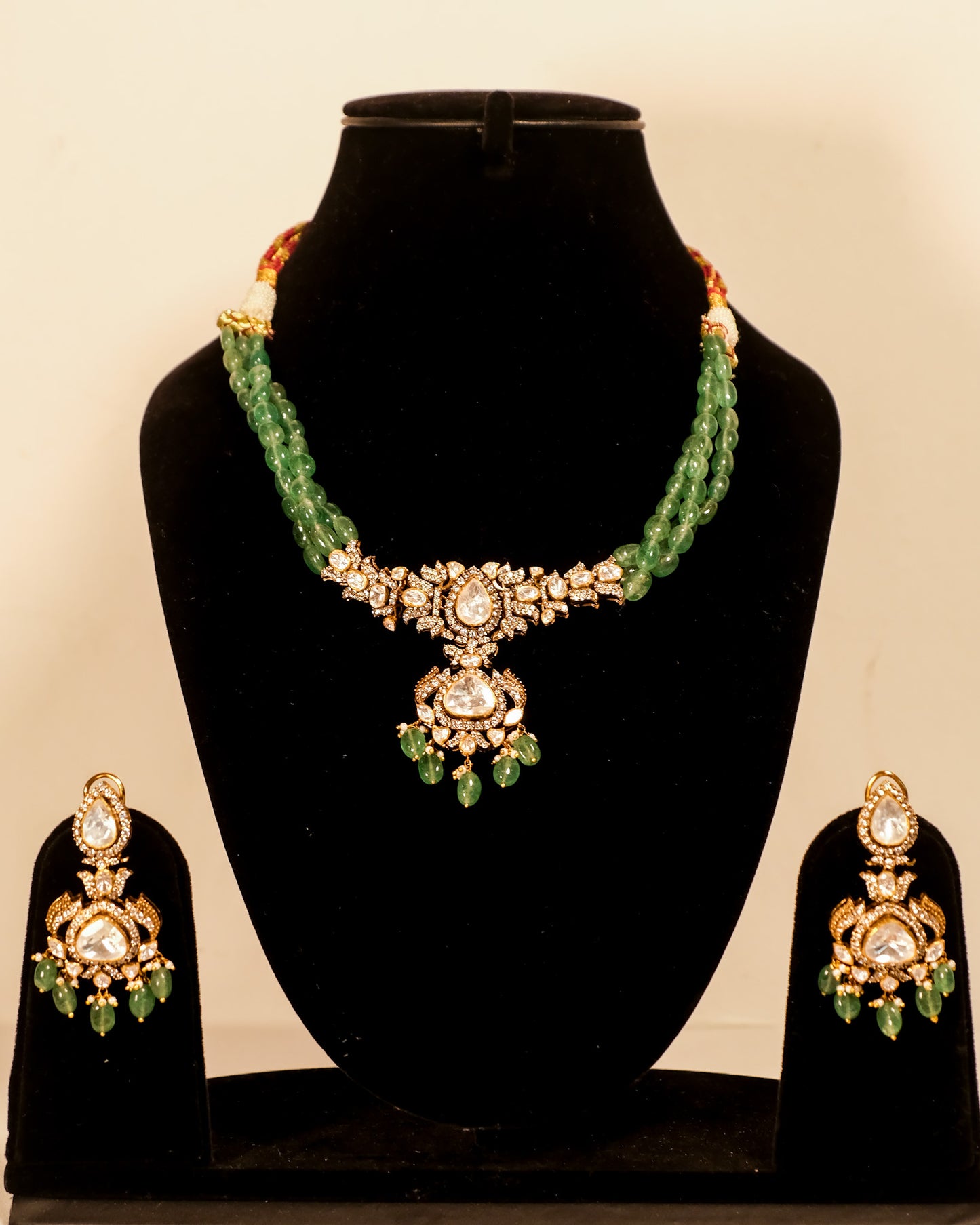 Nayantara Drape Necklace and Earring Set
