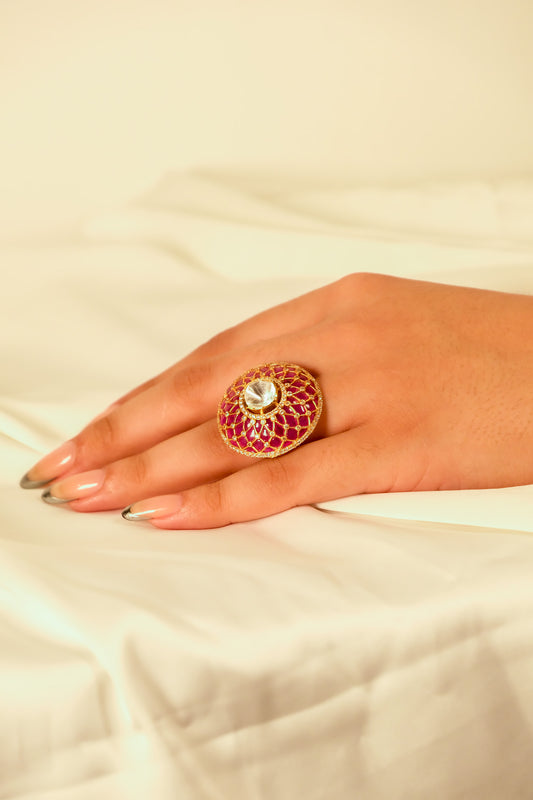 Nayra Mesh Dome Ring